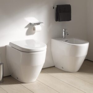 Laufen Pro Back-to-Wall WC and Bidet