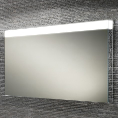 HIB Alpine LED Colour Changing Heated Mirror with Mirror Sides